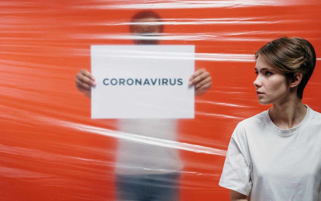 Fotografering of Coronavirus